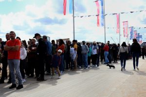 Le public du Normandy Beach Race