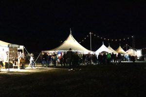 Normandy Beach Race at night